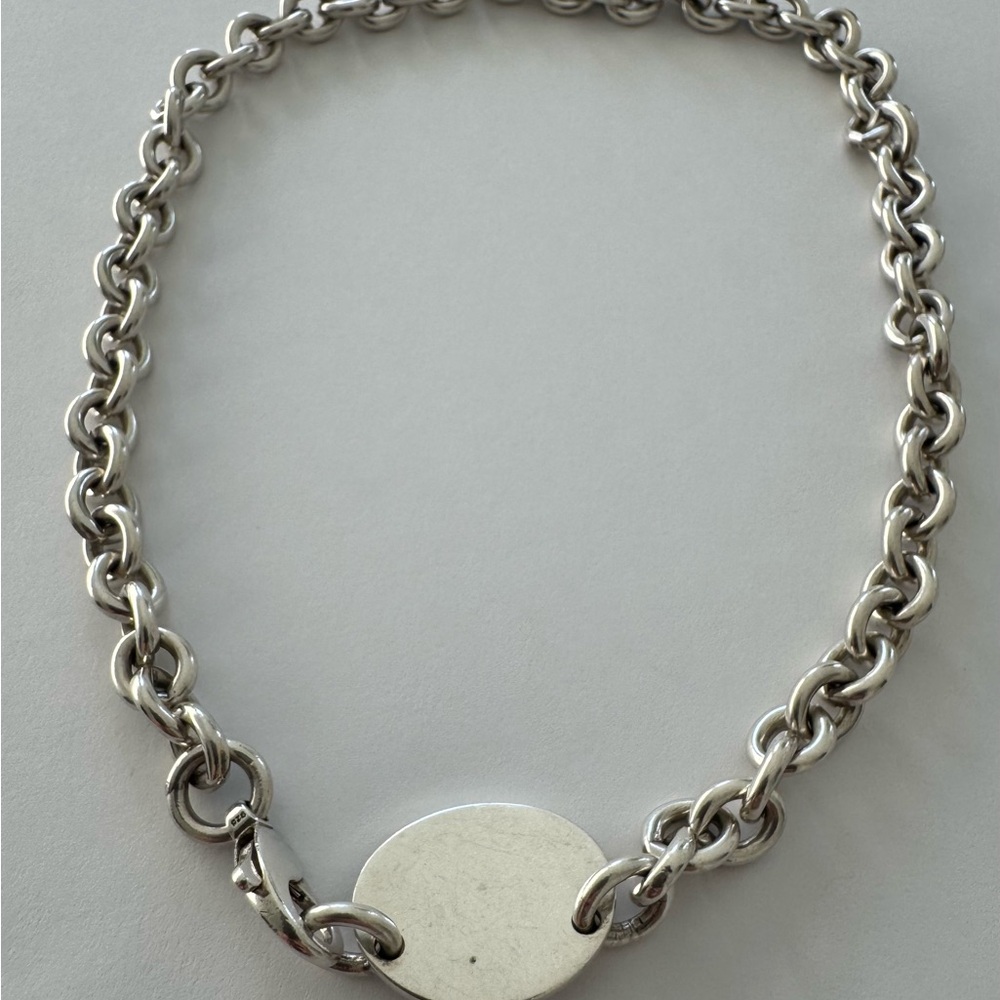 Tiffany & Co. Silver Link Necklace - Picture 5 of 6